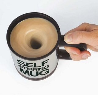 Cadeau - Mug avec melangeur